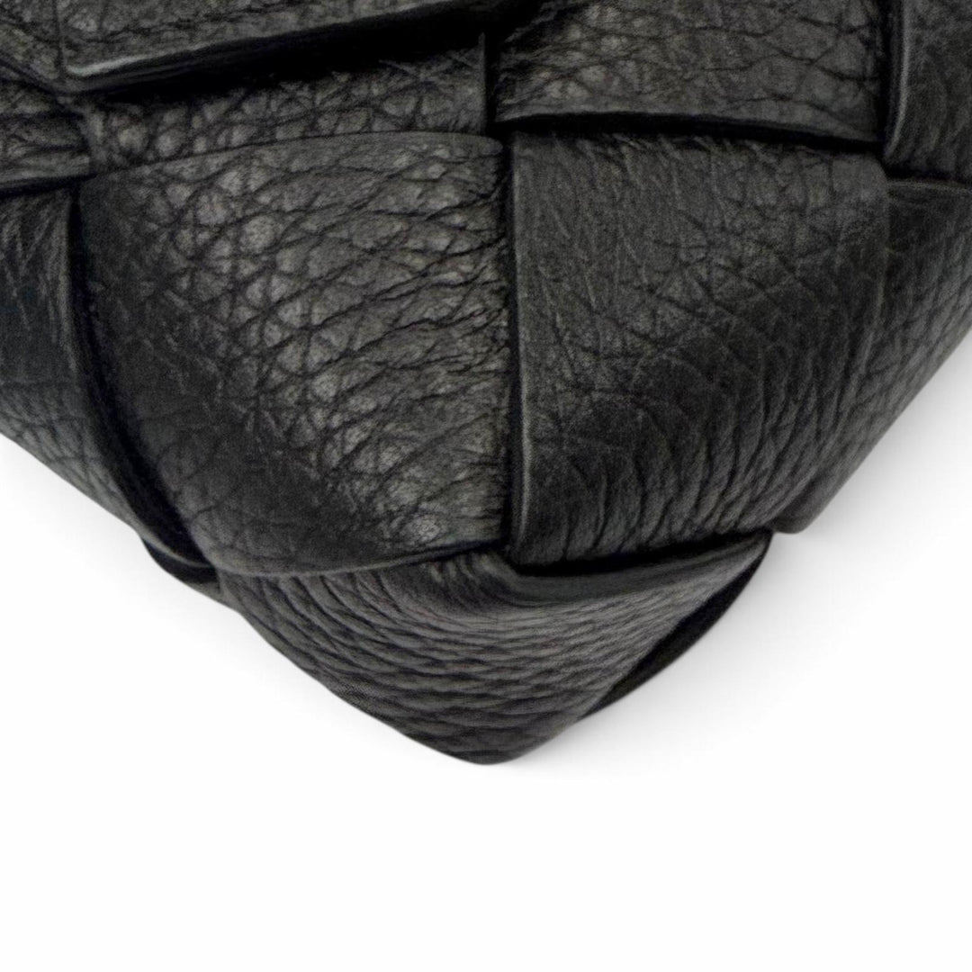 Pristine BOTTEGAVENETA INTRECCIATO Diago Belt Bag Calfskin Leather 805773