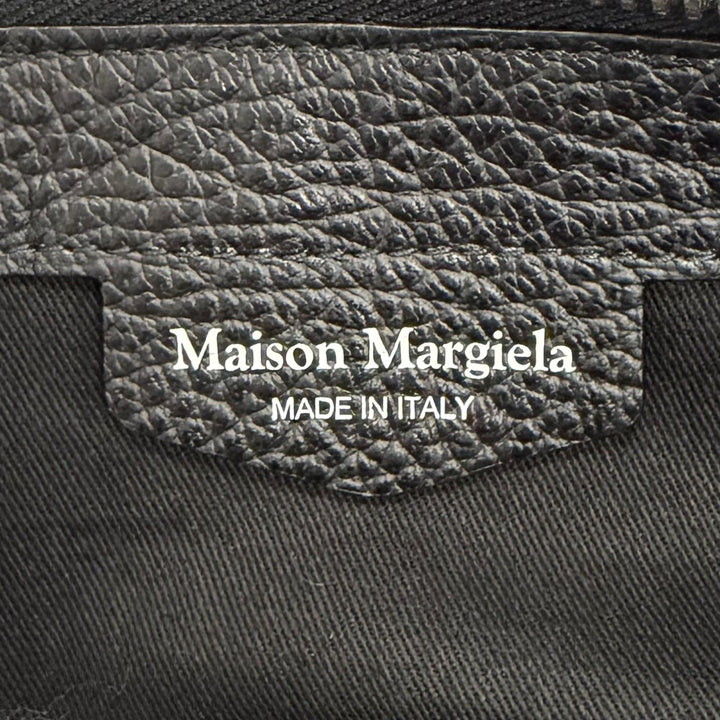 Great Maison Margiela 11 5AC Shopping Large Tote Bag black leather SB1WC0013