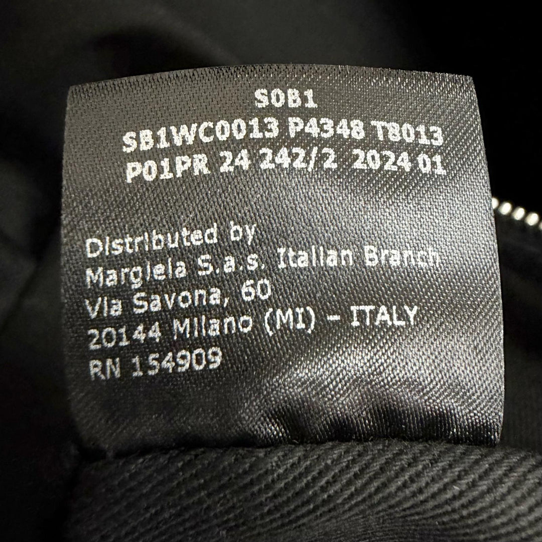 Great Maison Margiela 11 5AC Shopping Large Tote Bag black leather SB1WC0013