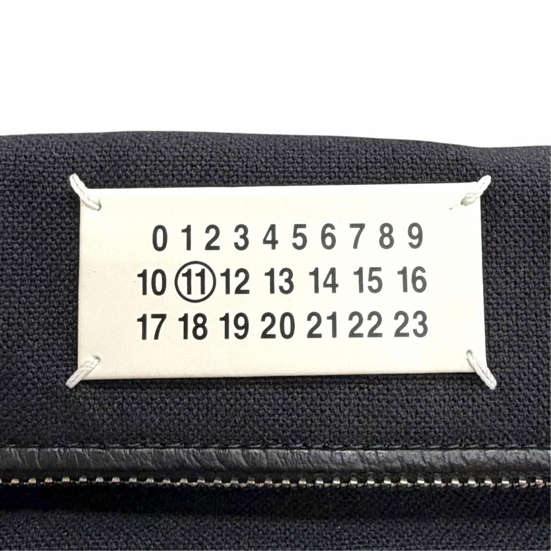 Great Maison Margiela 11 5AC Shopping Large Tote Bag black leather SB1WC0013