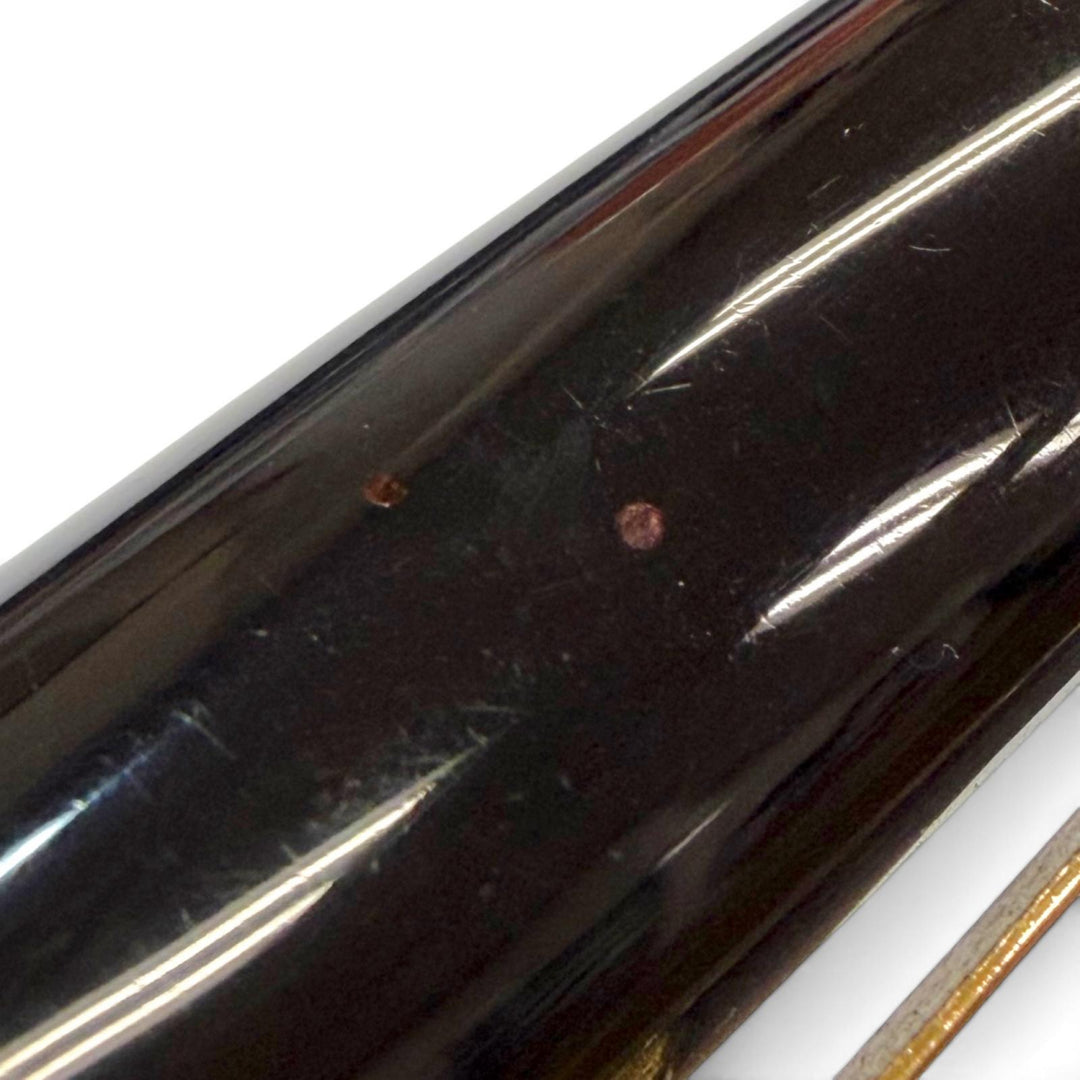 Very Good MONTBLANC fountain pen Meisterstück 149 white star black 14K mens