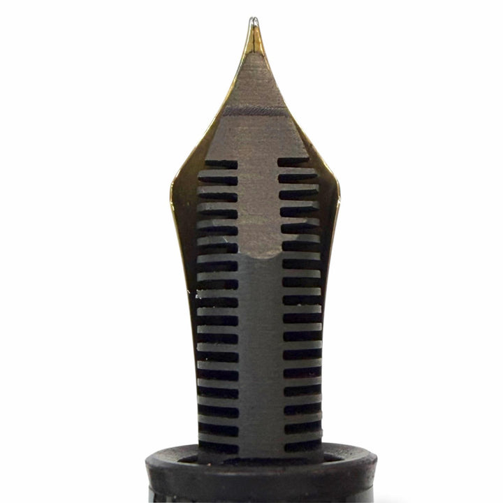 Very Good MONTBLANC fountain pen Meisterstück 149 white star black 14K mens