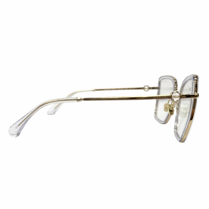 Great CHANEL Glasses Butterfly Shape Optical With logo gold Women 2222-S