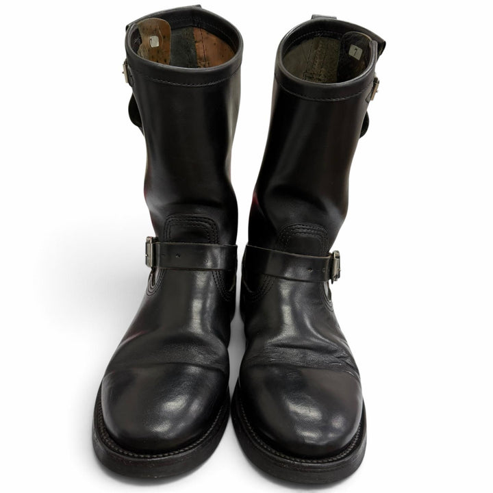 Very Good MAKERS boots HORSE ENGINEER black leather mens 7
