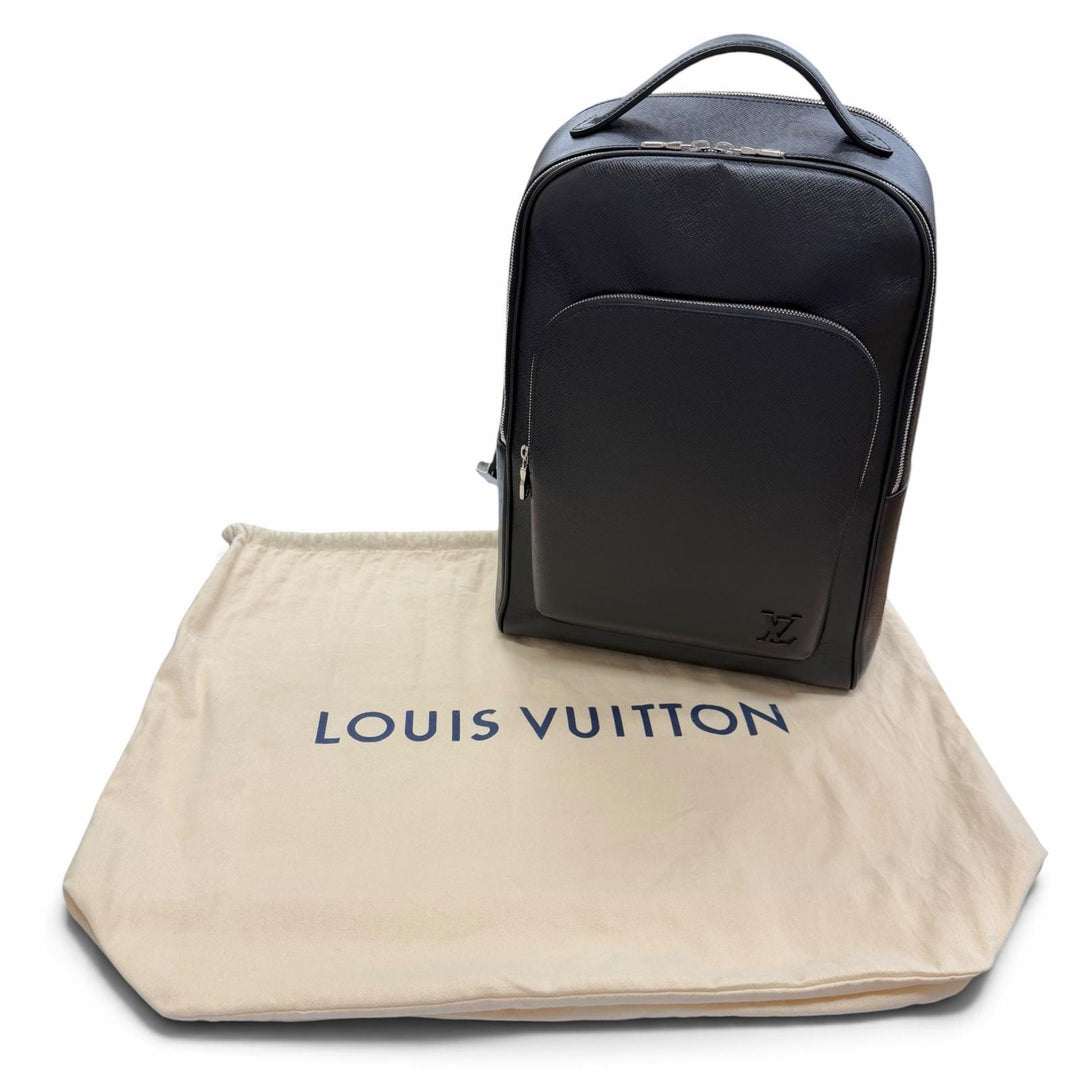 Excellent LOUIS VUITTON Backpack Daypack Taiga Avenue Backpack leather M30977