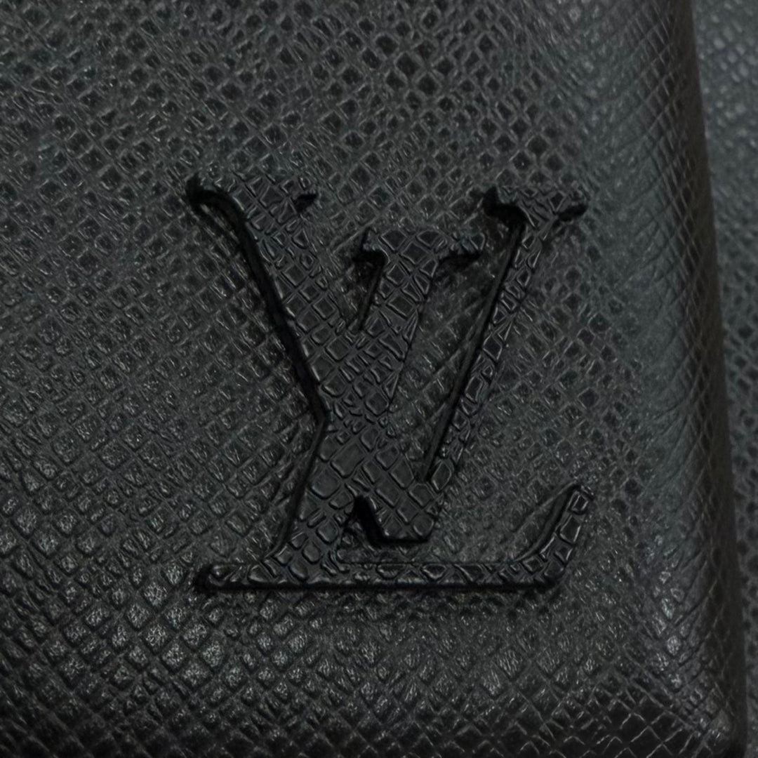 Excellent LOUIS VUITTON Backpack Daypack Taiga Avenue Backpack leather M30977