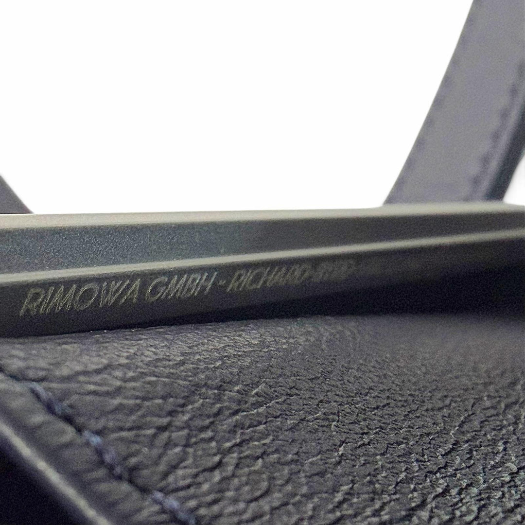 Great DIOR×RIMOWA Shoulder Bag personal logo blue aluminum mens 2DRCA295YWT