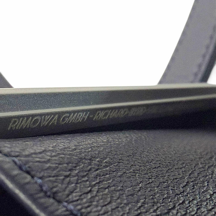 Great DIOR×RIMOWA Shoulder Bag personal logo blue aluminum mens 2DRCA295YWT