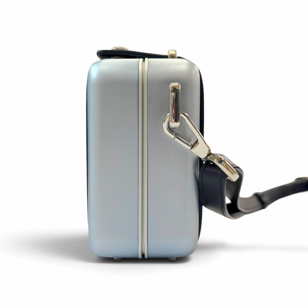 Great DIOR×RIMOWA Shoulder Bag personal logo blue aluminum mens 2DRCA295YWT