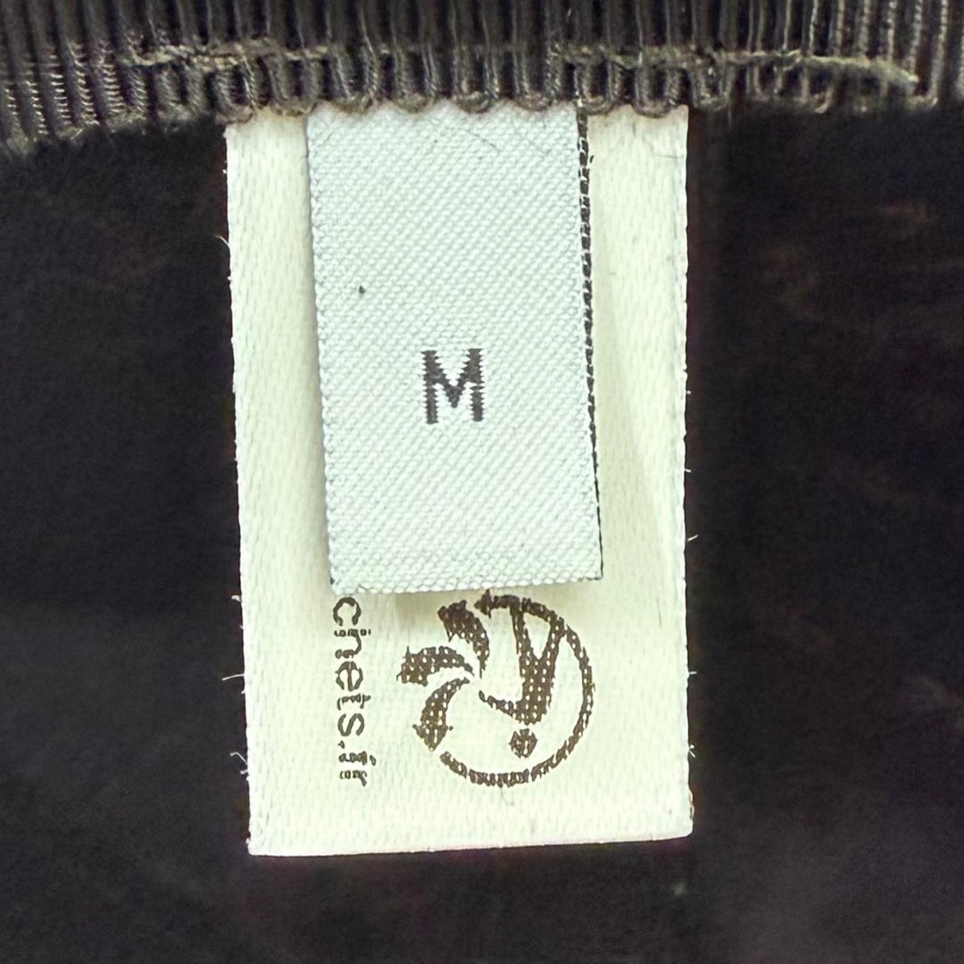 Great BERLUTI cap B Thabor Leather Visor with Embroidery Dark navy cashmere