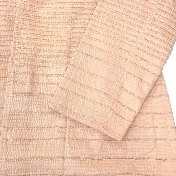Pristine HaaT ISSEY MIYAKE coat pink cotton Women 2 HA32FD530