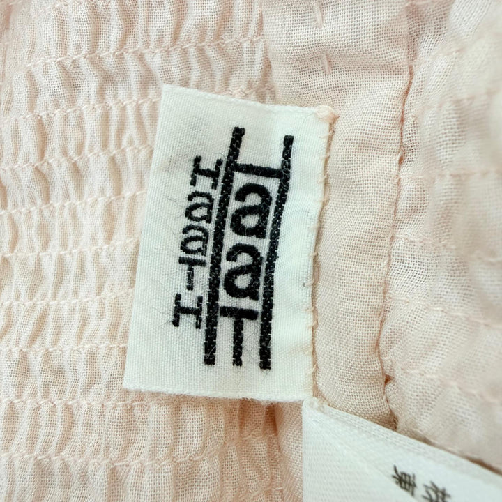 Pristine HaaT ISSEY MIYAKE coat pink cotton Women 2 HA32FD530
