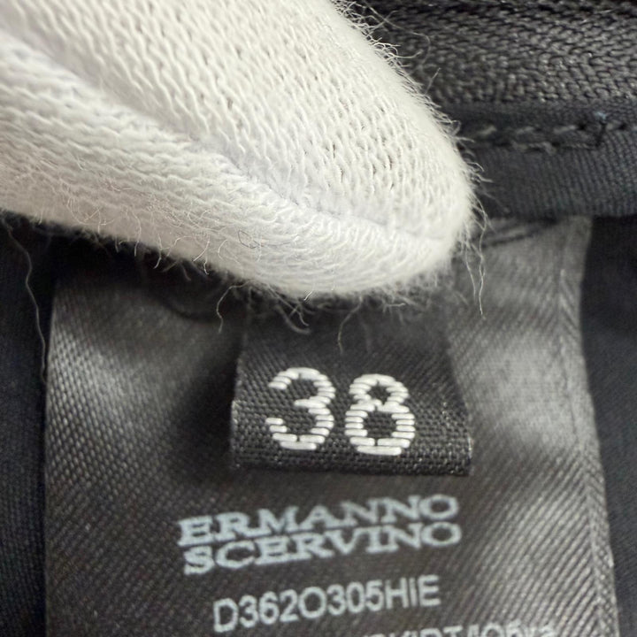 Excellent ERMANNO SCERVINO flare skirt Tulle skirt black cotton IT 38 EF029166