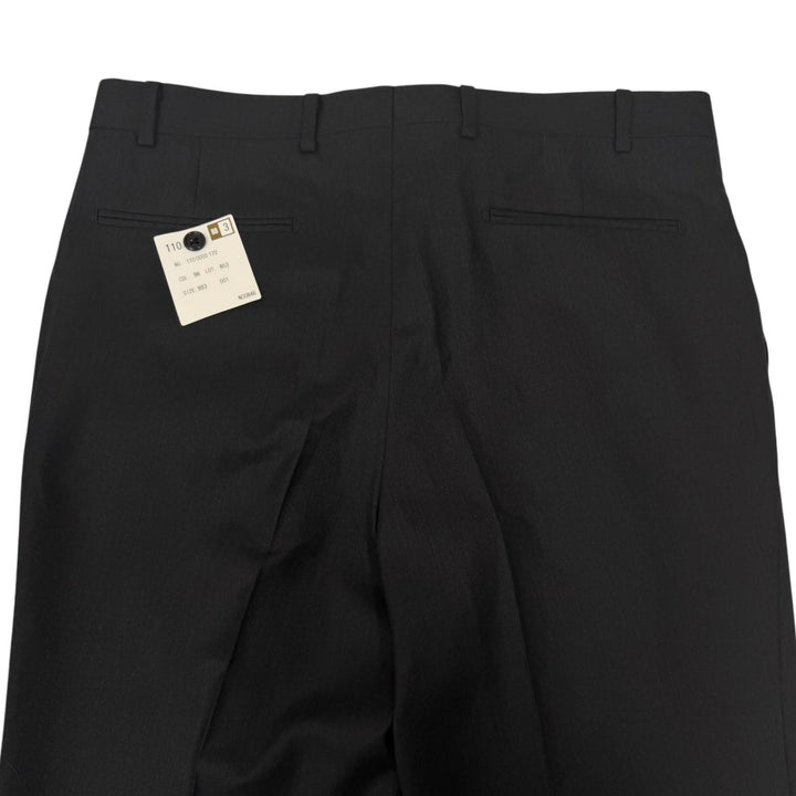 Pristine Durban suit single Charcoal gray wool mens