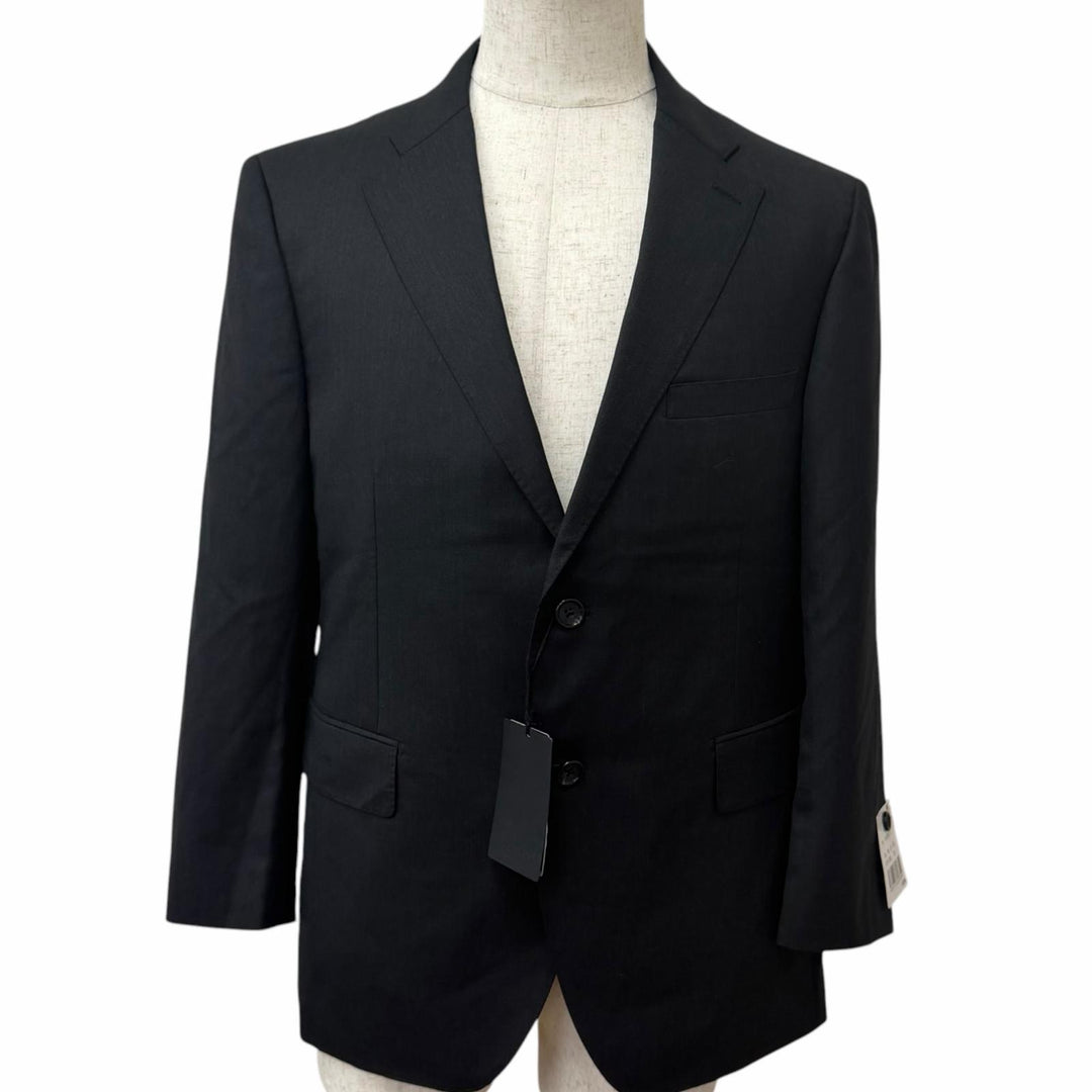 Pristine Durban suit single Charcoal gray wool mens