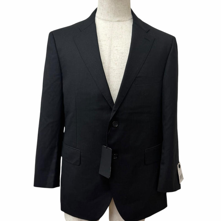 Pristine Durban suit single Charcoal gray wool mens