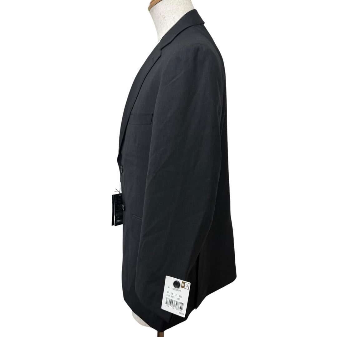 Pristine Durban suit single Charcoal gray wool mens