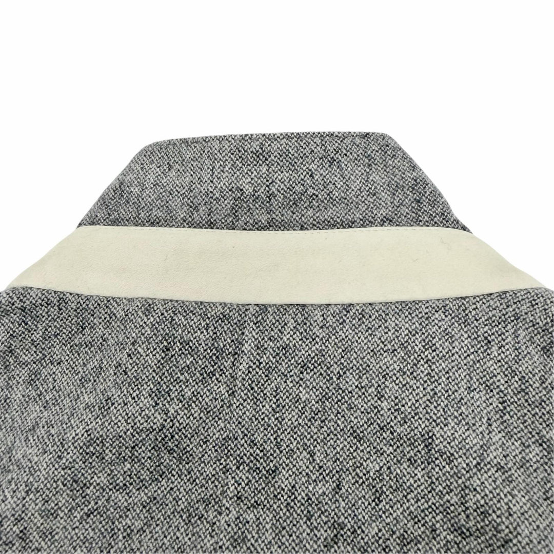 Great Loro Piana tailored jacket Tweed single jacket Navy system cashmere IT 52