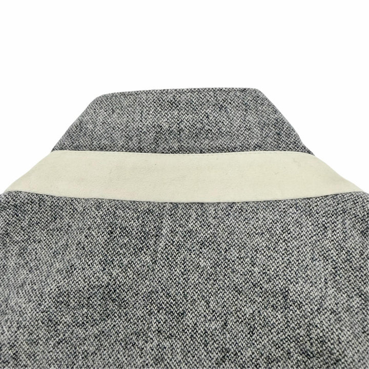 Great Loro Piana tailored jacket Tweed single jacket Navy system cashmere IT 52