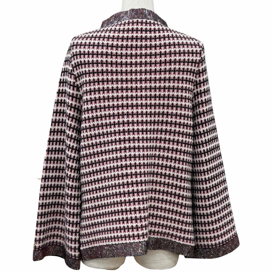 Excellent CHANEL Jacket pink cashmere Women EU 42 P41327