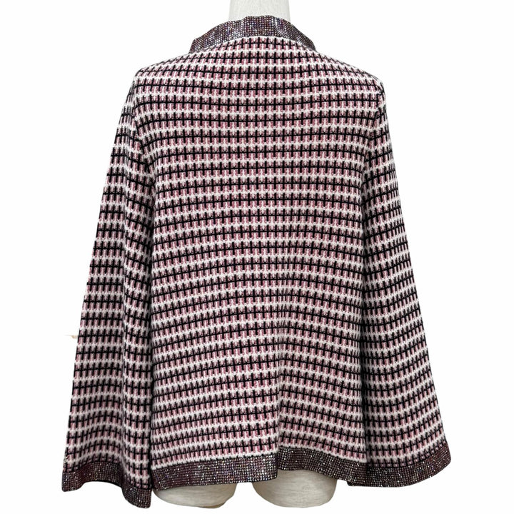 Excellent CHANEL Jacket pink cashmere Women EU 42 P41327