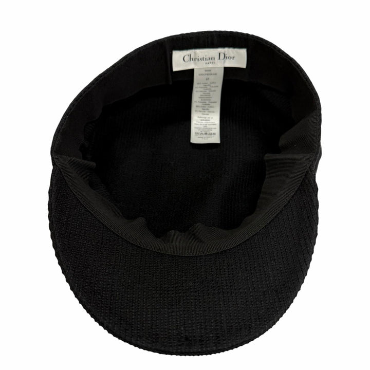 Great Christian Dior Casquette With logo black cotton Women 57 02DCP920A140