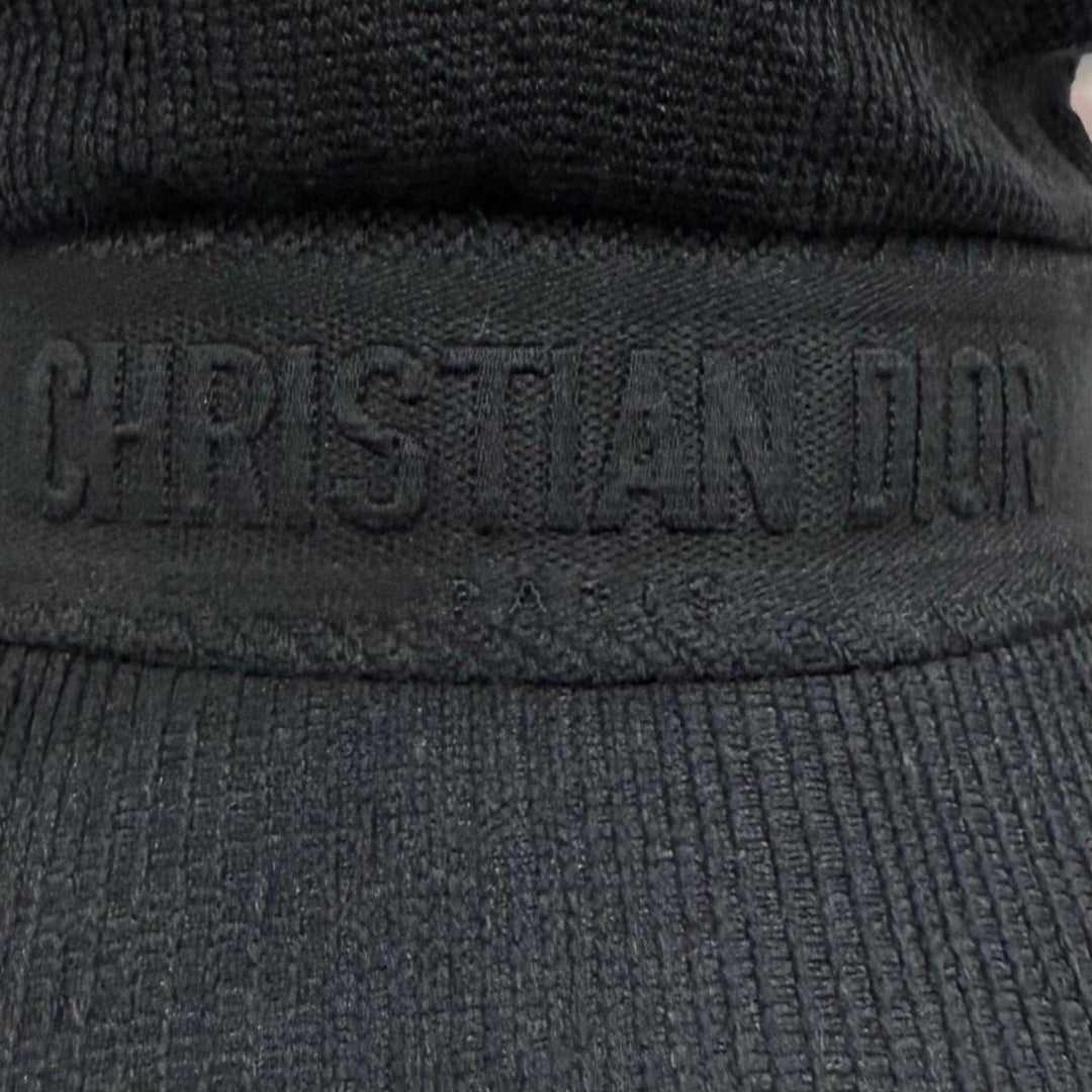 Great Christian Dior Casquette With logo black cotton Women 57 02DCP920A140