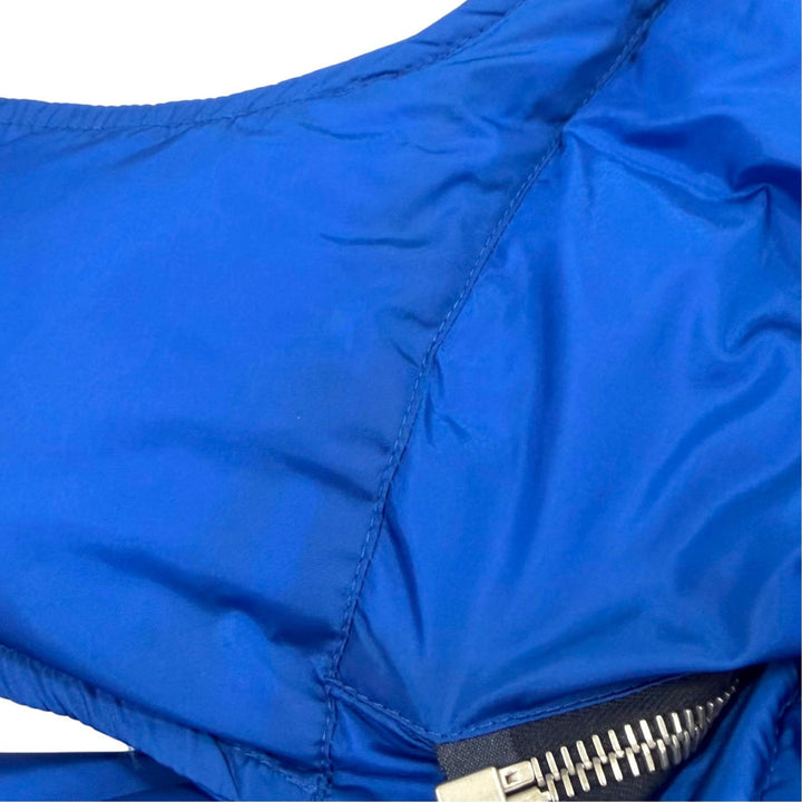 Great GUCCI Down jacket Sleeve check pattern, material switching blue 46 585393
