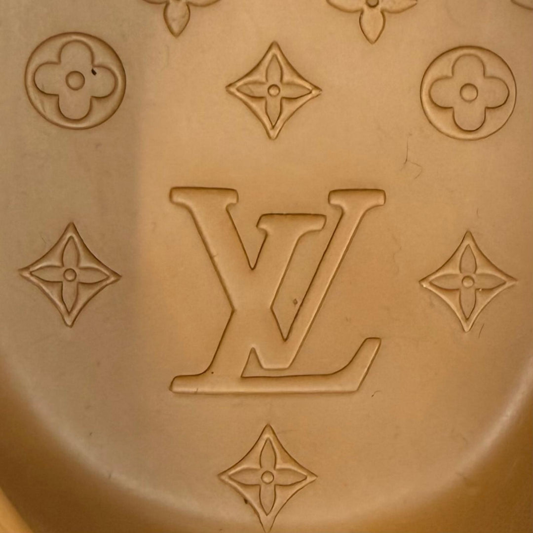 Great LOUIS VUITTON Sandals LV Shark Line Monogram platform slip-on shoes rubber