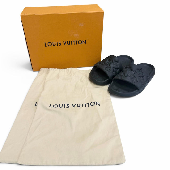 Great LOUIS VUITTON Sandals Waterfront line mules Monogram Shower