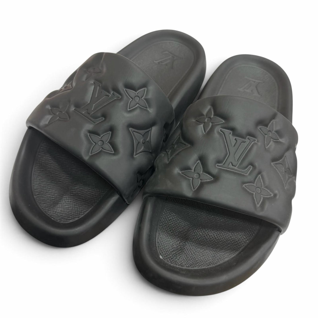 Great LOUIS VUITTON Sandals Waterfront line mules Monogram Shower