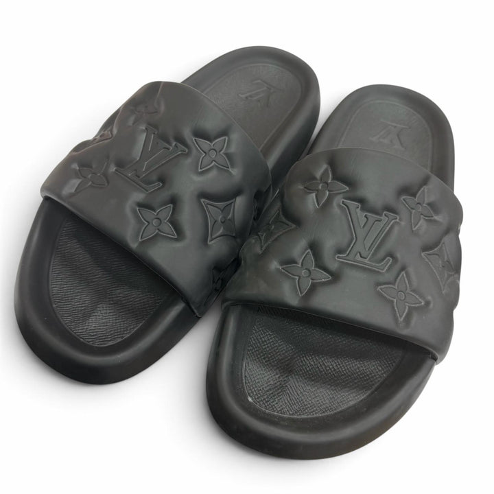 Great LOUIS VUITTON Sandals Waterfront line mules Monogram Shower