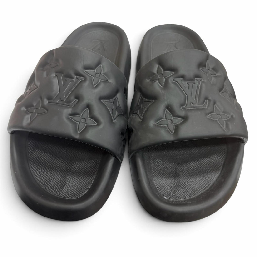 Great LOUIS VUITTON Sandals Waterfront line mules Monogram Shower