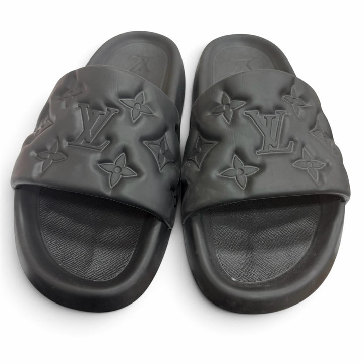 Great LOUIS VUITTON Sandals Waterfront line mules Monogram Shower