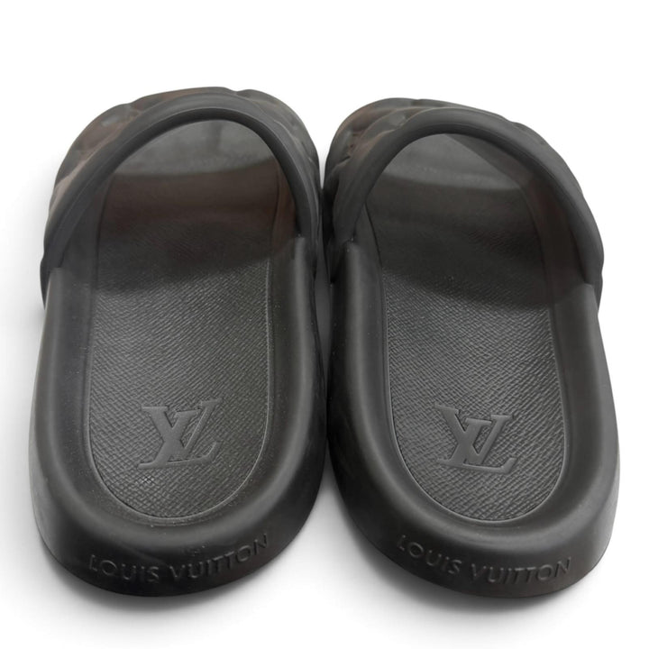 Great LOUIS VUITTON Sandals Waterfront line mules Monogram Shower