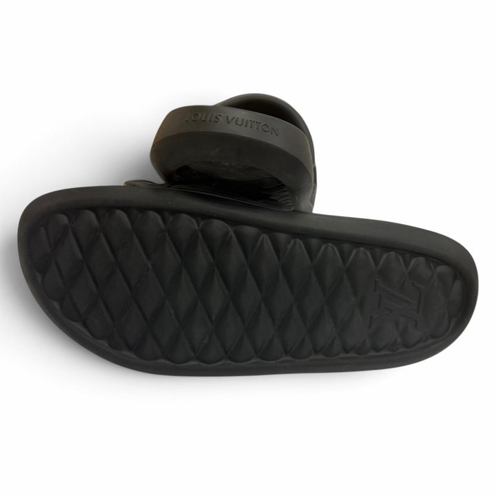 Great LOUIS VUITTON Sandals Waterfront line mules Monogram Shower