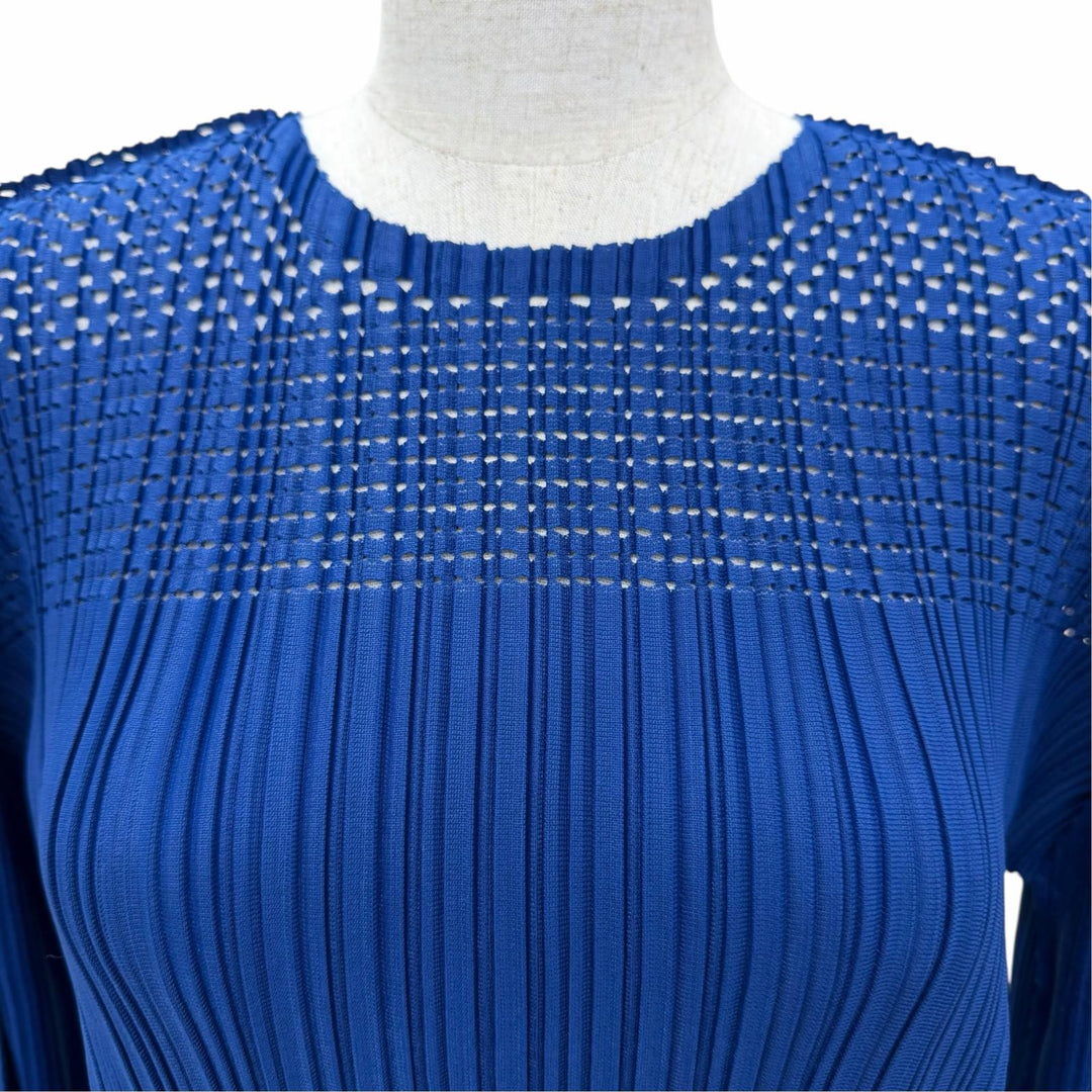 Excellent PLEATS PLEASE two-piece set Tops and skirts Navy PP31JK921 PP31JG922