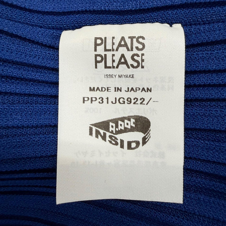 Excellent PLEATS PLEASE two-piece set Tops and skirts Navy PP31JK921 PP31JG922