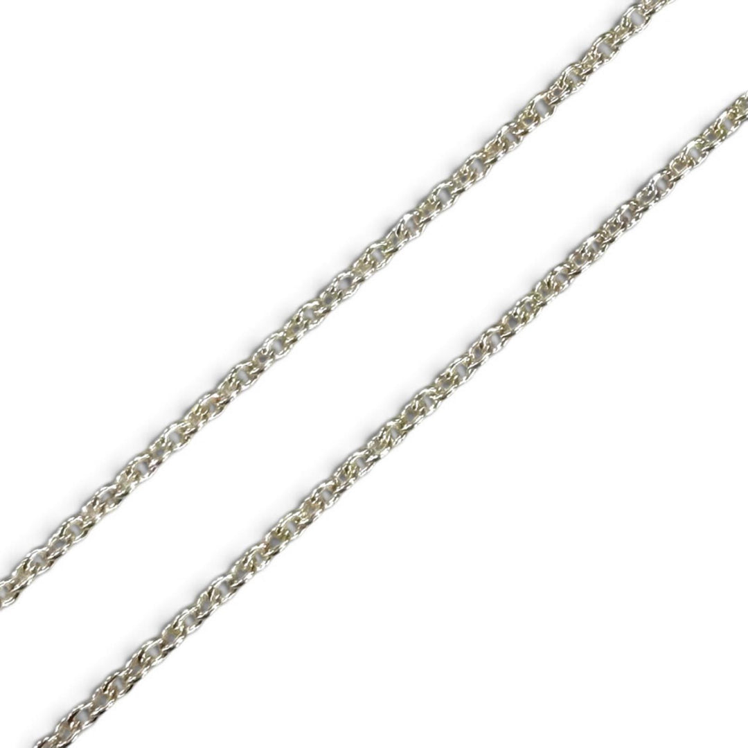Great TIFFANY&Co. Necklace Color by the Yard Aquamarine Pendant Silver AG925