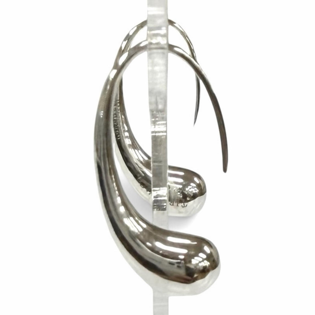 Great TIFFANY&Co. Pierce Teardrop Pierce Silver 925 Women