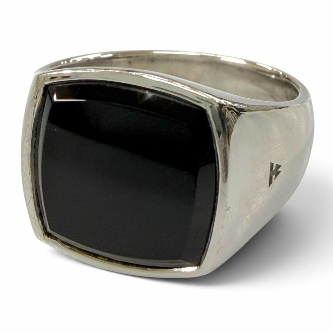 Very Good TOM WOOD Ring ring cushion Silver 925 mens