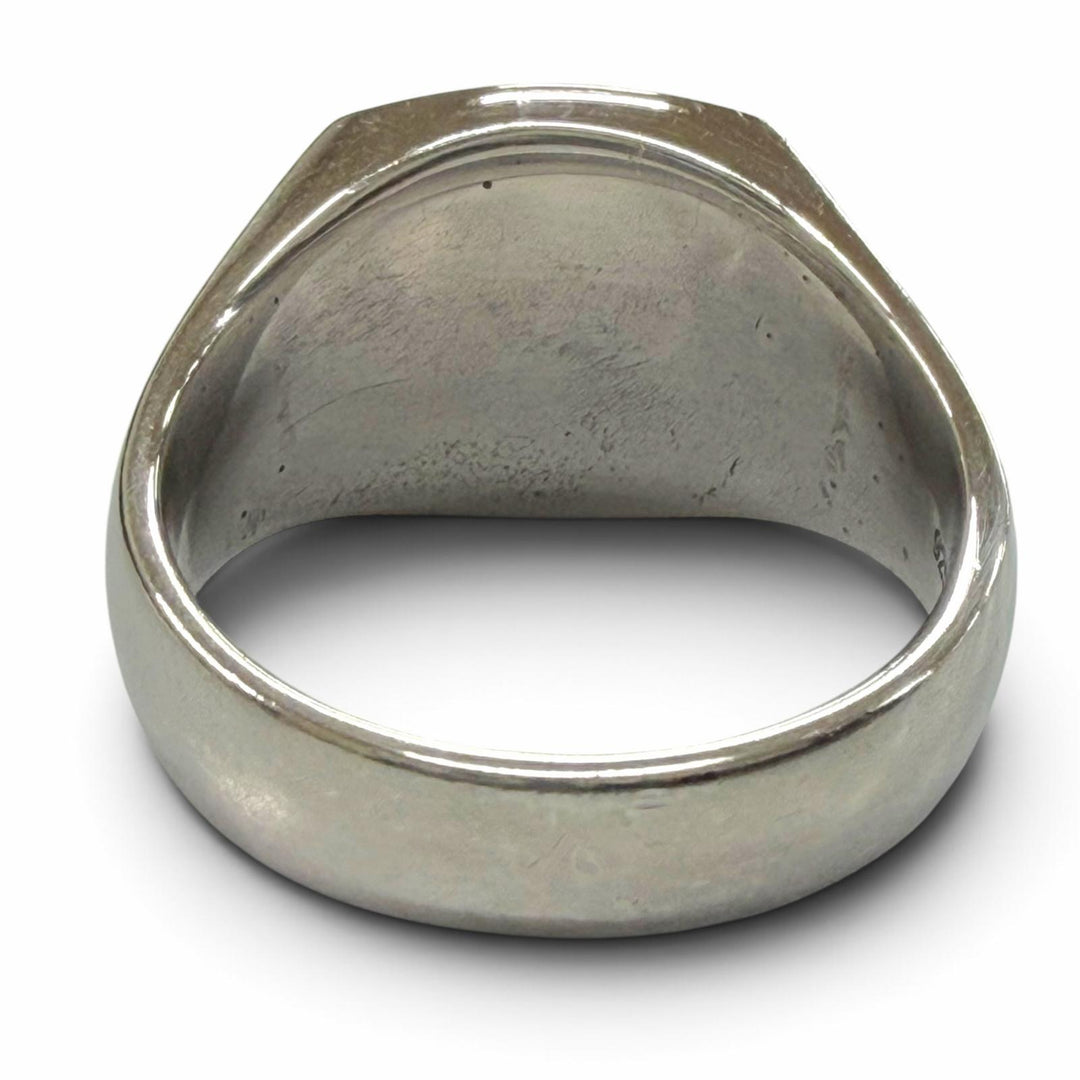 Very Good TOM WOOD Ring ring cushion Silver 925 mens