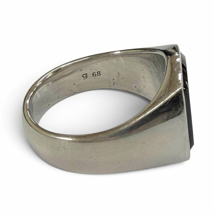 Very Good TOM WOOD Ring ring cushion Silver 925 mens