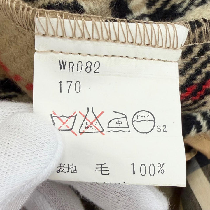 Great Burberrys trench coat Nova check pattern lining included beige cotton
