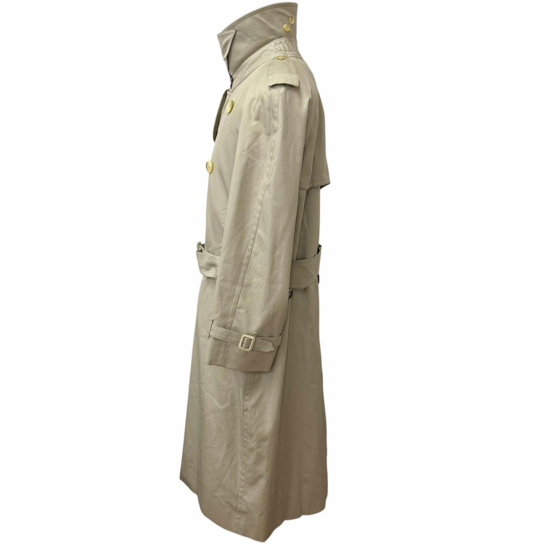 Great Burberrys trench coat Nova check pattern lining included beige cotton