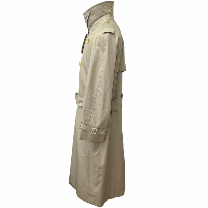 Great Burberrys trench coat Nova check pattern lining included beige cotton