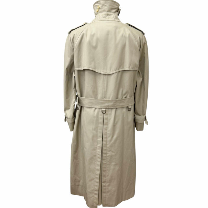 Great Burberrys trench coat Nova check pattern lining included beige cotton