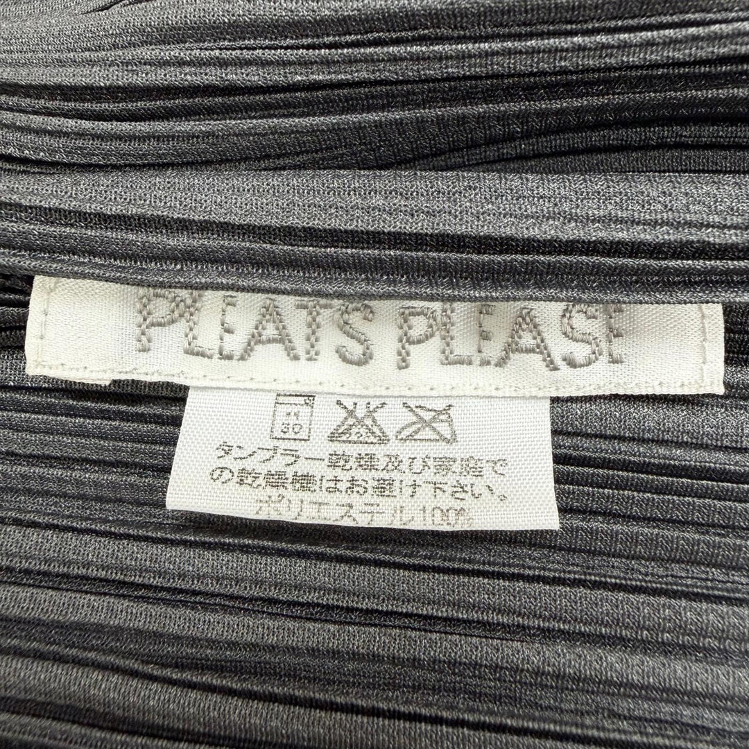 Excellent PLEATS PLEASE ensemble Jackets and dresses Charcoal gray Women