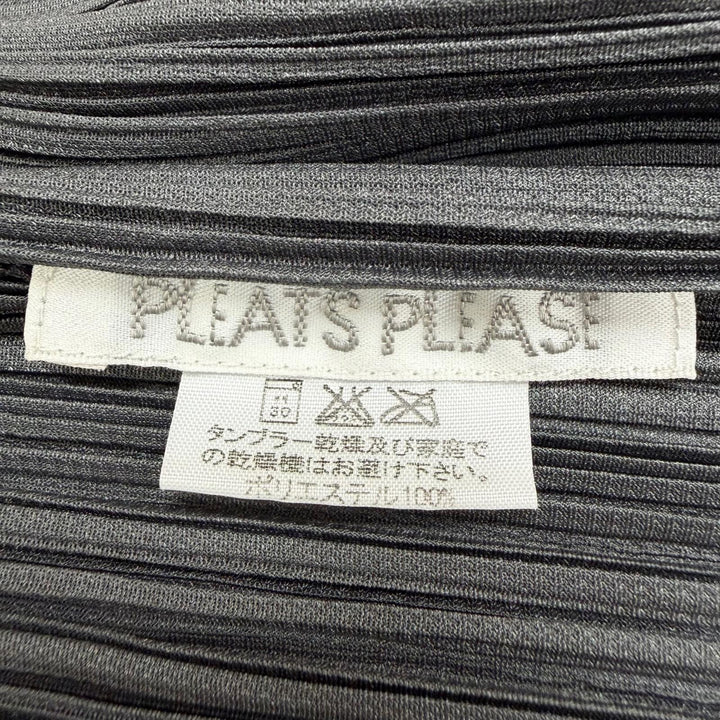 Excellent PLEATS PLEASE ensemble Jackets and dresses Charcoal gray Women