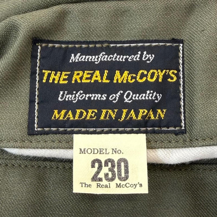 Excellent The REAL McCOY'S Military jacket M-65 FIELD JACKET XL MJ9115